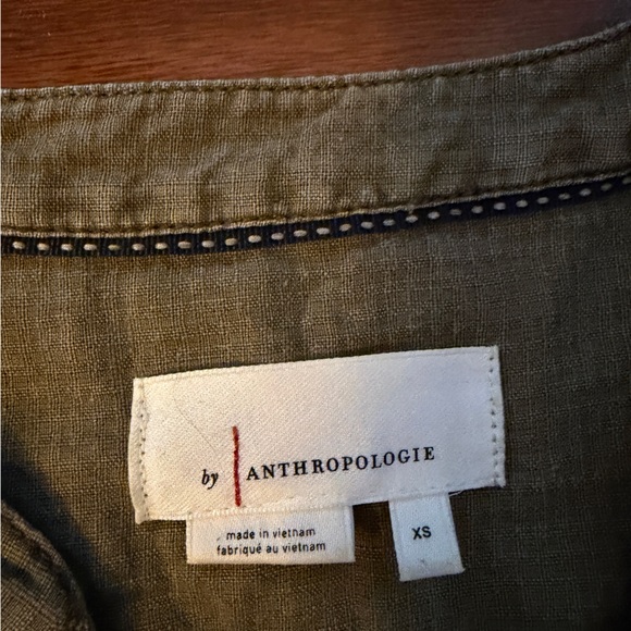 Anthropologie Green Dress Size XS - Picture 5 of 7